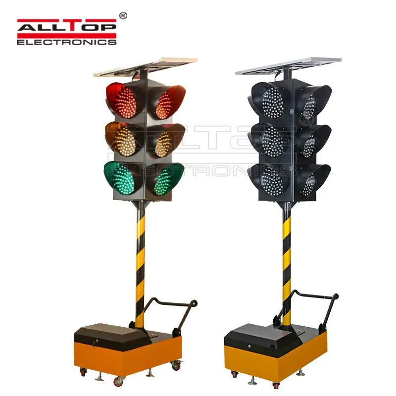 High quality solar led warning light factory 2