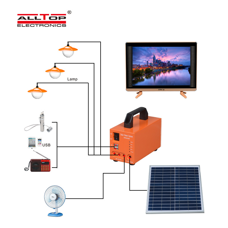 ALLTOP multi-functional solar power generator system for home 2