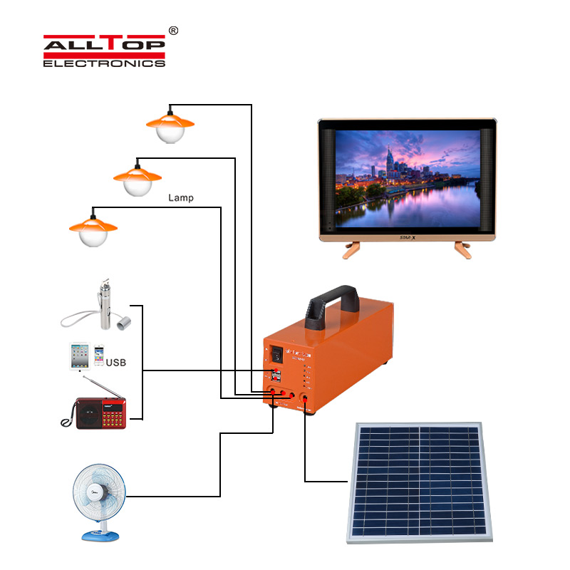 ALLTOP multi-functional solar power generator system for home 3