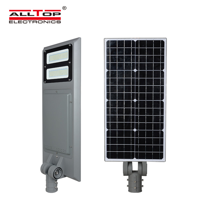 ALLTOP Energy saving high lumen integrated outdoor adjustable angle 30W 60W 90W solar led street light 6