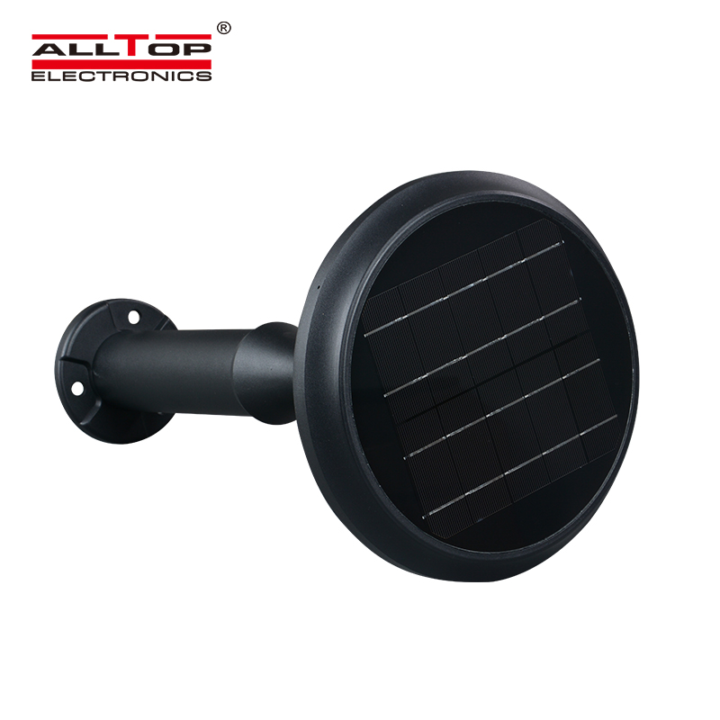 High quality fancy main solar gate post pillar light 5