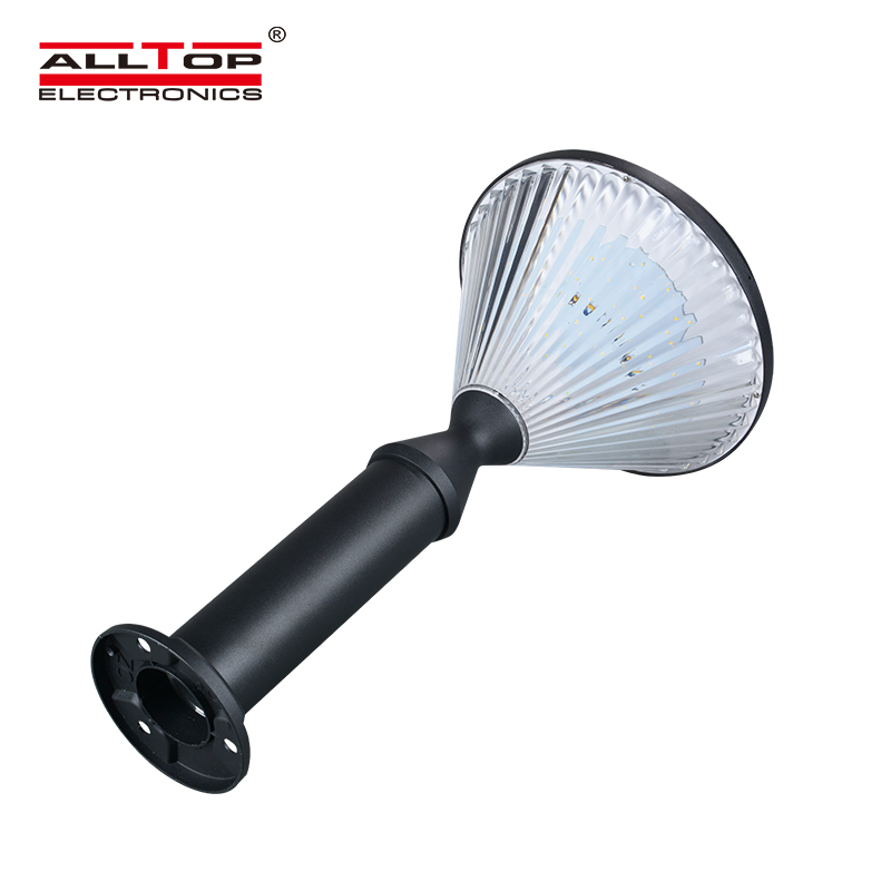 High quality fancy main solar gate post pillar light 4