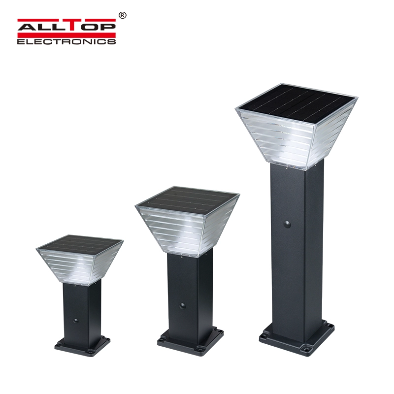 ALLTOP outdoor 5 watt intergrated all in one led solar garden light 1