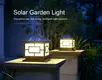 ALLTOP custom watt solar garden lamps energy saving for decoration 5