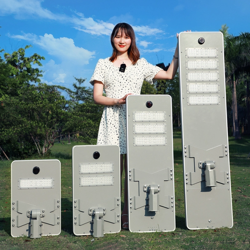 ALLTOP 50W 100W 150W 200W IP65 outdoor integrated motion sensor all in one solar led street light1 1