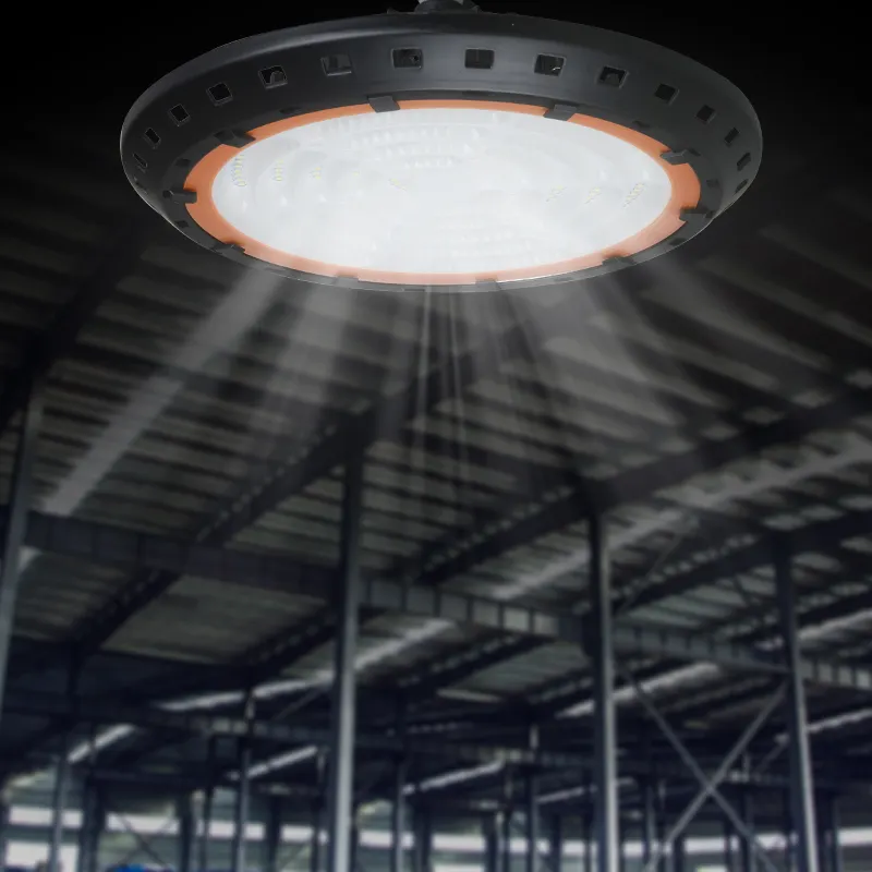 High power IP65 warehouse industrial indoor 100watt 150watt 200watt ufo led high bay light 7