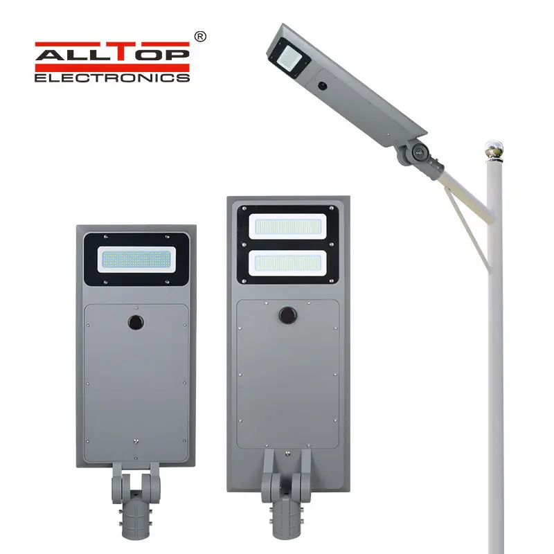 ALLTOP solar led street light with pole series for road 1