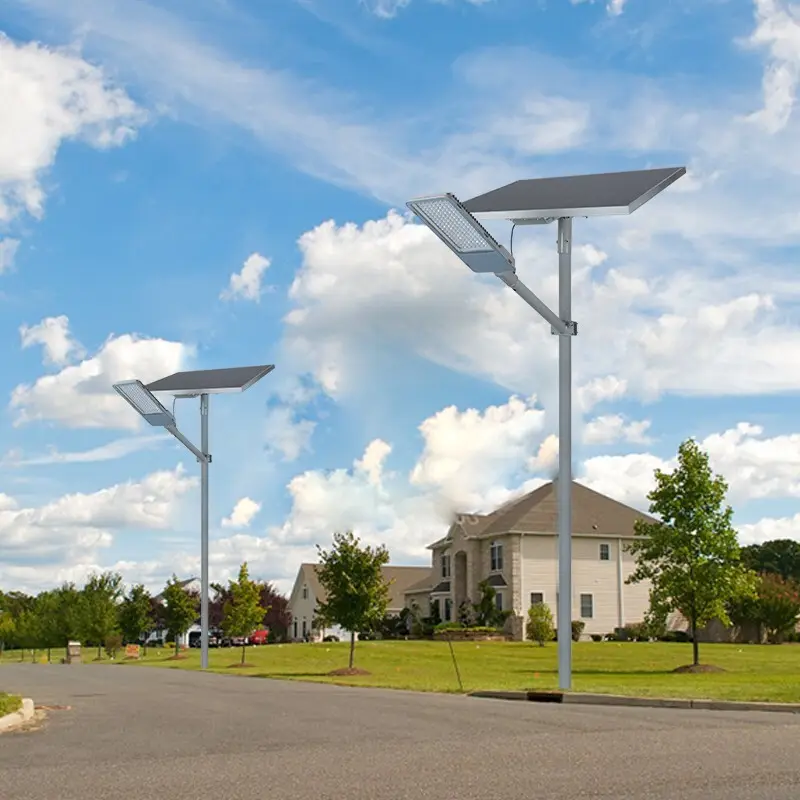 ALLTOP top selling solar street lamp post for outdoor yard 8