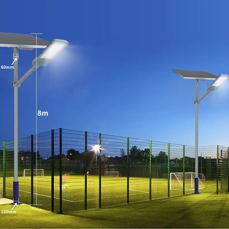 ALLTOP top selling solar street lamp post for outdoor yard 6