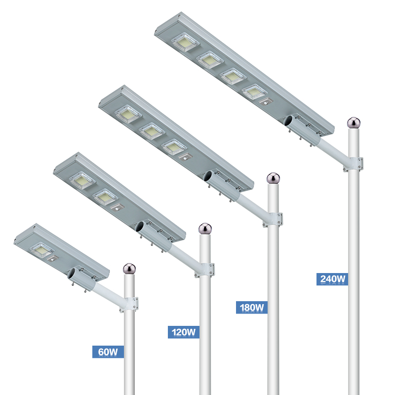 ALLTOP brigelux smd waterproof all in one solar led street light 3