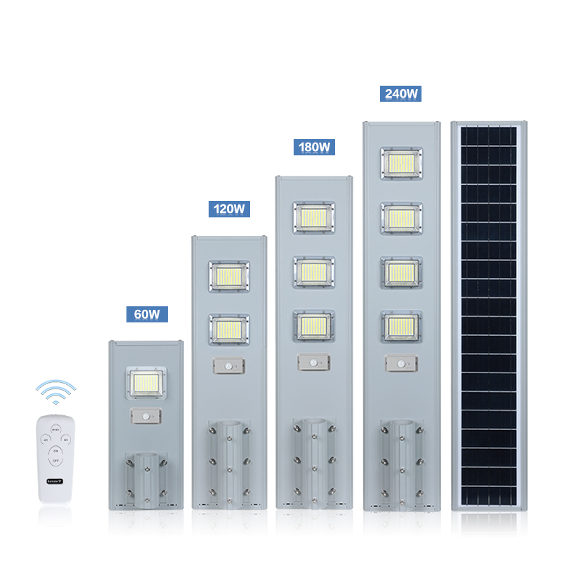ALLTOP brigelux smd waterproof all in one solar led street light 5