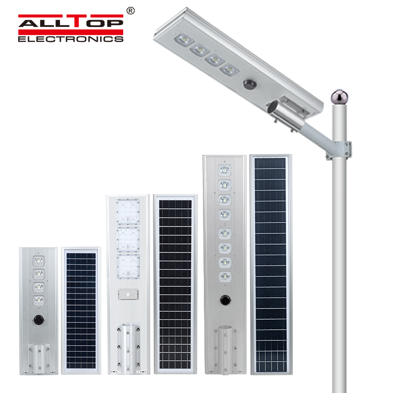 ALLTOP brigelux smd waterproof all in one solar led street light 4