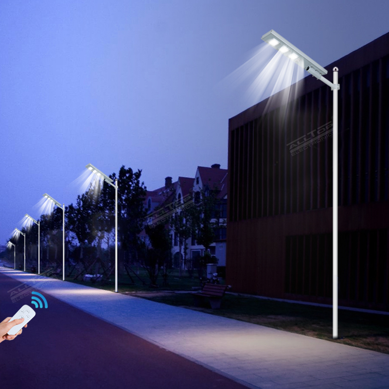 ALLTOP brigelux smd waterproof all in one solar led street light 8