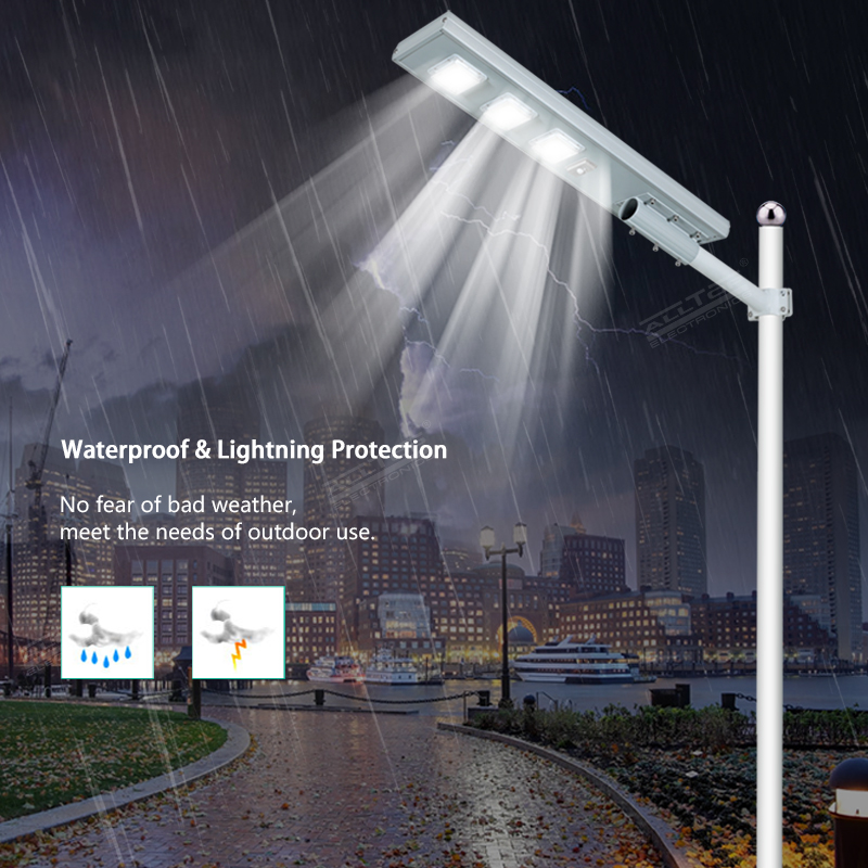 ALLTOP brigelux smd waterproof all in one solar led street light 7