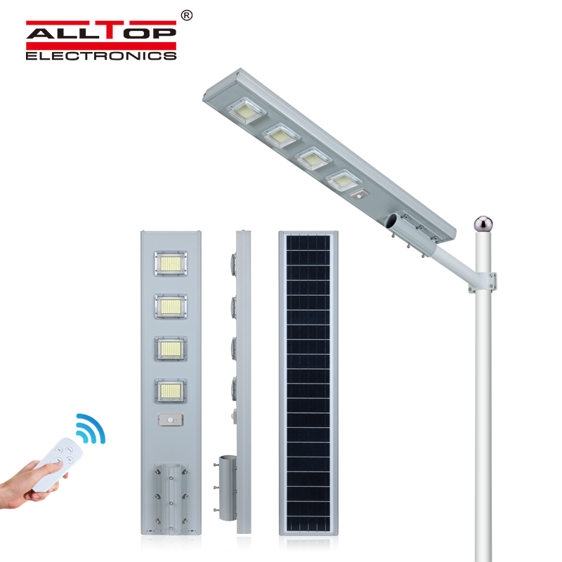 ALLTOP brigelux smd waterproof all in one solar led street light 6