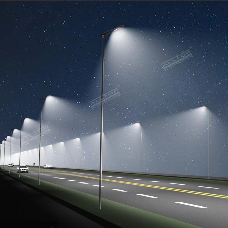 integrated integrated solar street light with good price for road 10