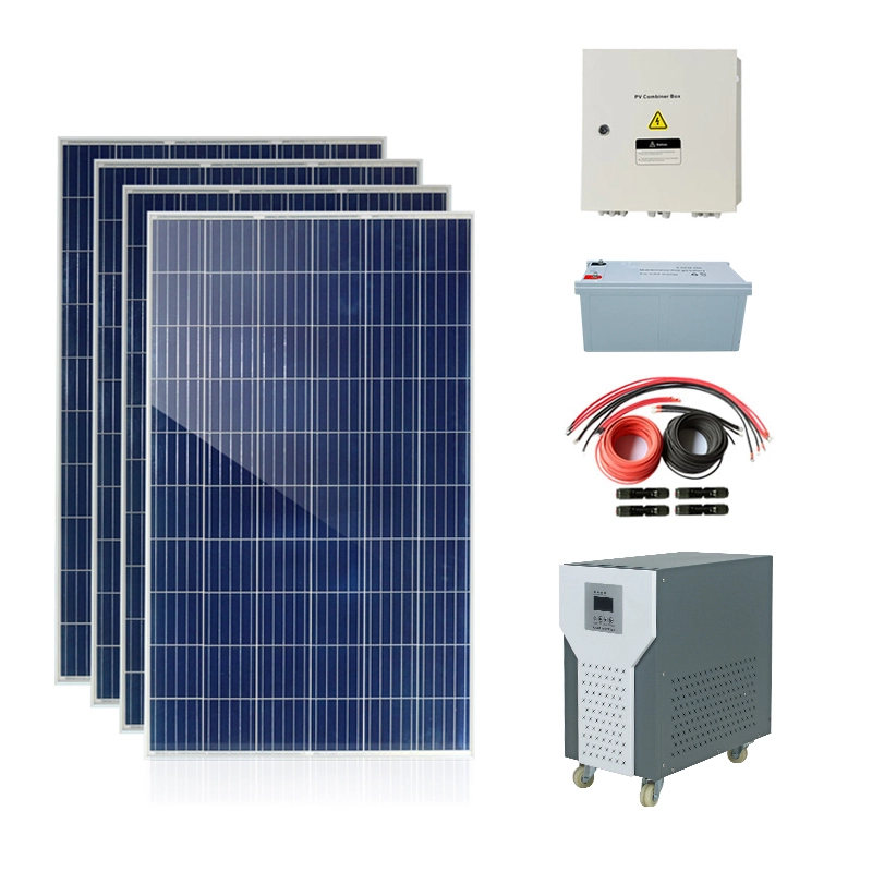 12v Hot selling low profit portable panel home solar led lights kit 1