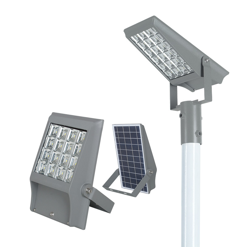 ALLTOP High lumen bridgelux smd outdoor waterproof ip65 8w 12w solar led flood light 1
