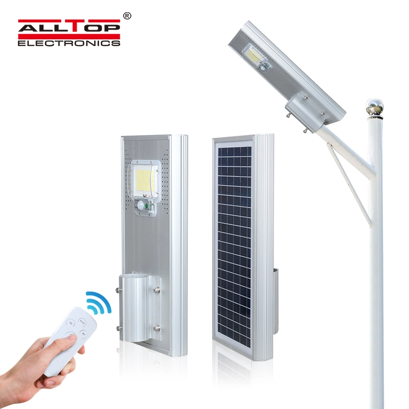 ALLTOP High brightness brigelux smd waterproof ip65 60w 120w 180w integrated all in one solar led street lighting 1