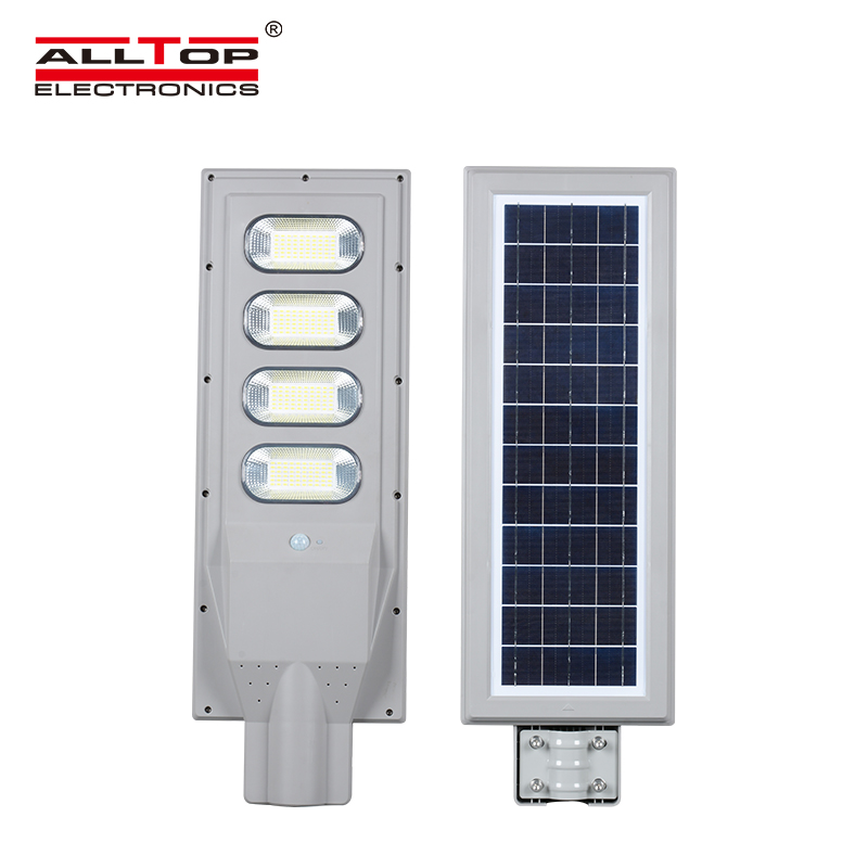 ALLTOP china suppliers led factory lighting ABS housing ip66 30w 60w 90w 120w 150w all in one solar led street light 4