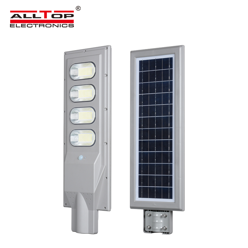 ALLTOP china suppliers led factory lighting ABS housing ip66 30w 60w 90w 120w 150w all in one solar led street light 5