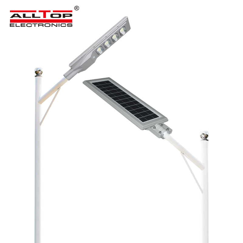 ALLTOP china suppliers led factory lighting ABS housing ip66 30w 60w 90w 120w 150w all in one solar led street light 6
