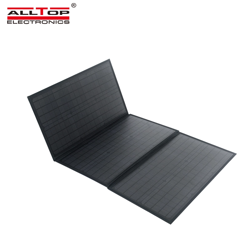 ALLTOP High quality 100w 4 folds solar panel portable folding solar panels for camping 1