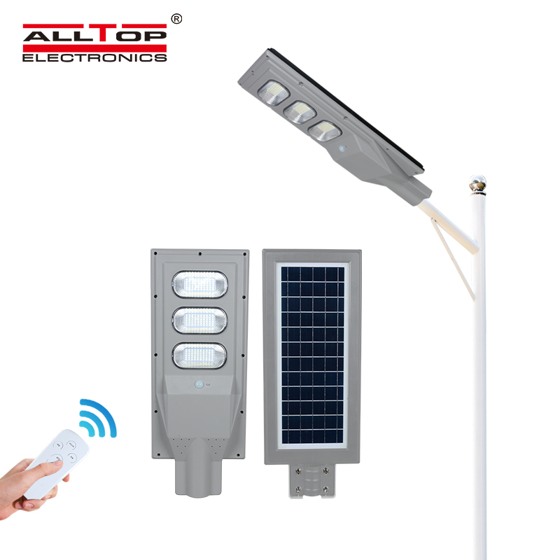 ALLTOP bridgelux outdoor waterproof IP65 30w 60w 90w integrated all in one solar led streetlight 1