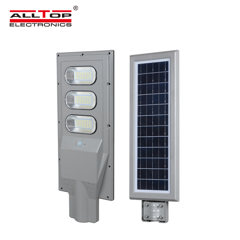 ALLTOP bridgelux outdoor waterproof IP65 30w 60w 90w integrated all in one solar led streetlight 4