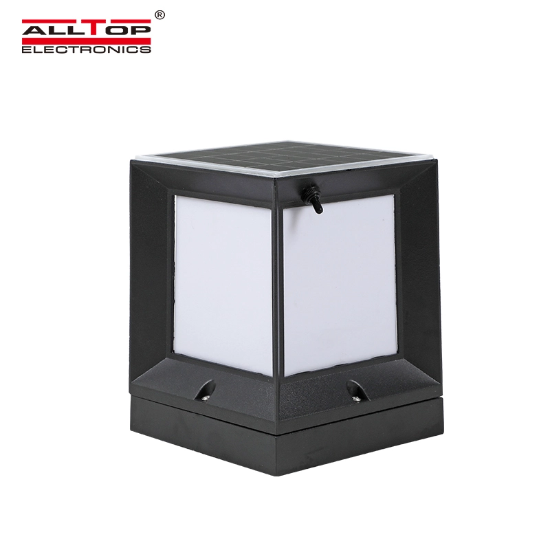 ALLTOP Integrated outdoor double light source garden light 3w waterproof solar led garden light 1