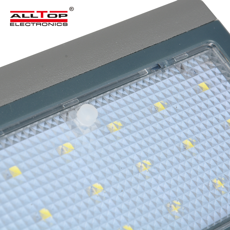 ALLTOP Hot sale ip65 outdoor waterproof PIR Sensor 3w 5w solar led garden light 6