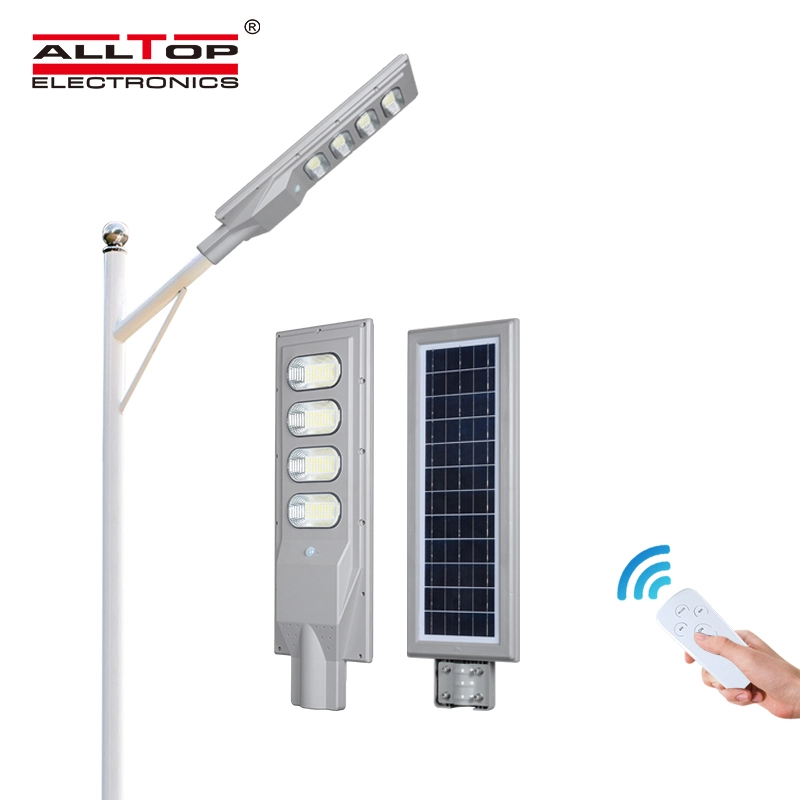 ALLTOP High brightness long life IP65 all in one 30w 60w 90w 120w 150w outdoor highway led solar streetlight 1