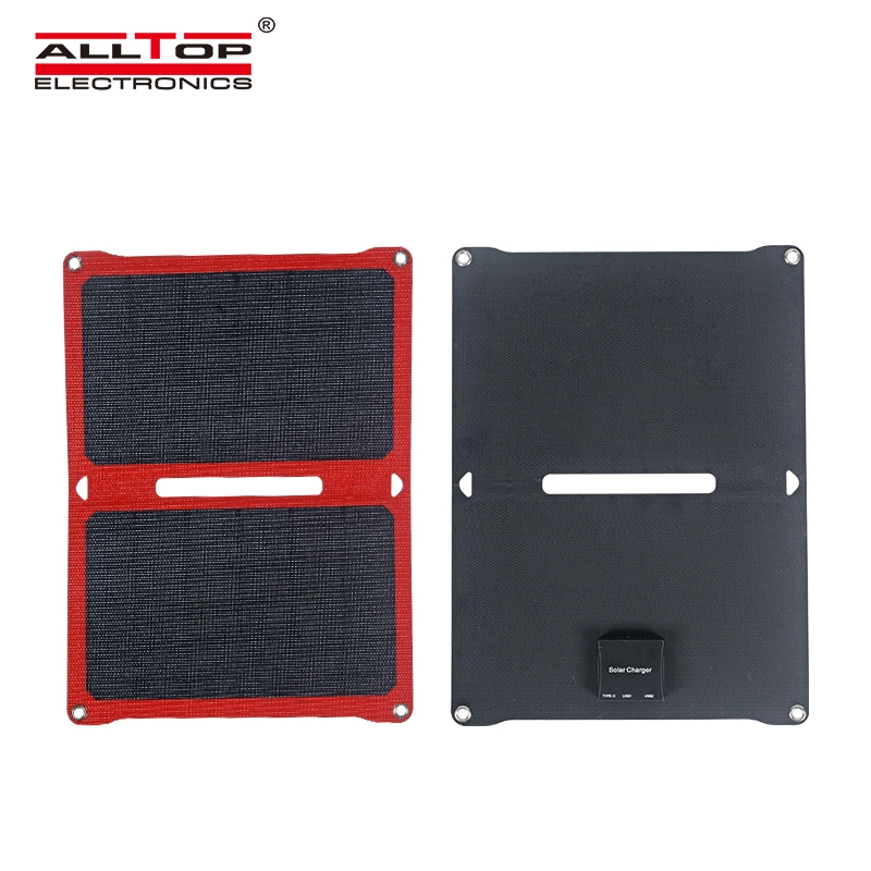ALLTOP Hot sale efficient power generation waterproof and sunscreen folding solar panel 1