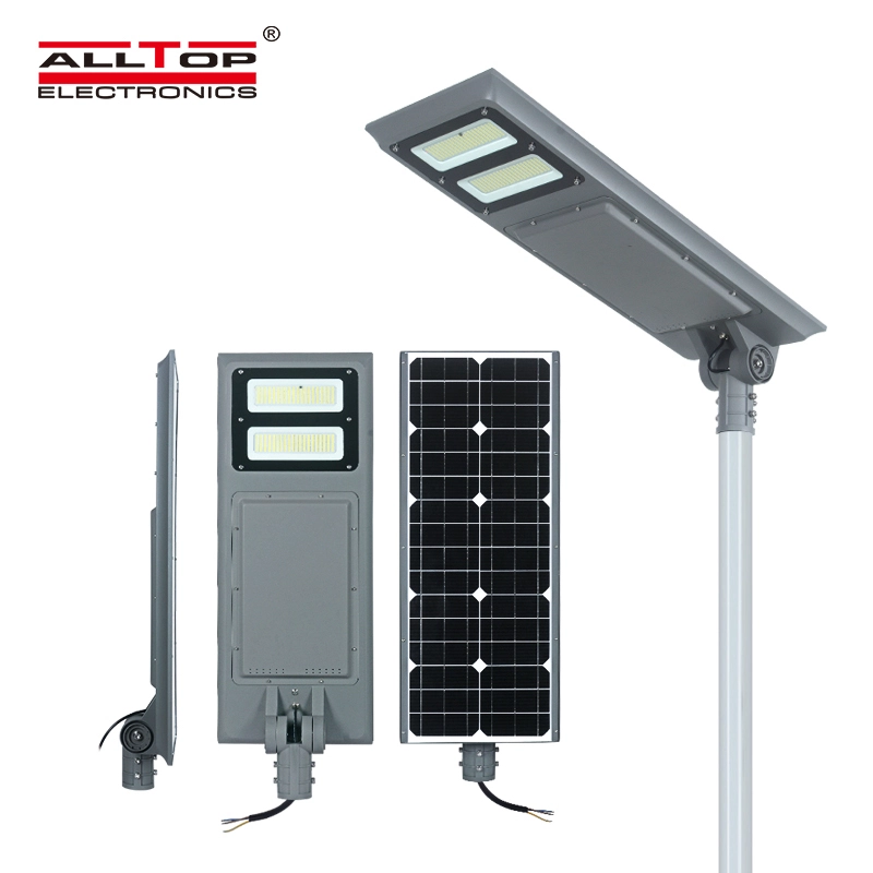 ALLTOP Hot selling waterproof outdoor lighting smd 100w ip65 all in one led solar garden lamp 1