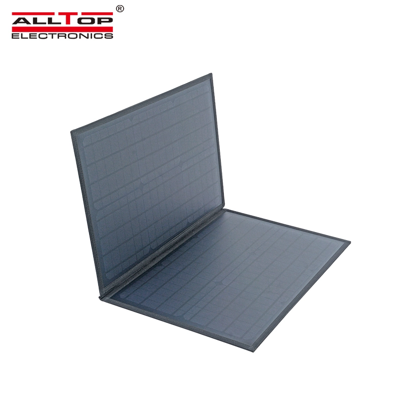 ALLTOP High efficient power generation waterproof USB interface 60w portable folding solar panel 1