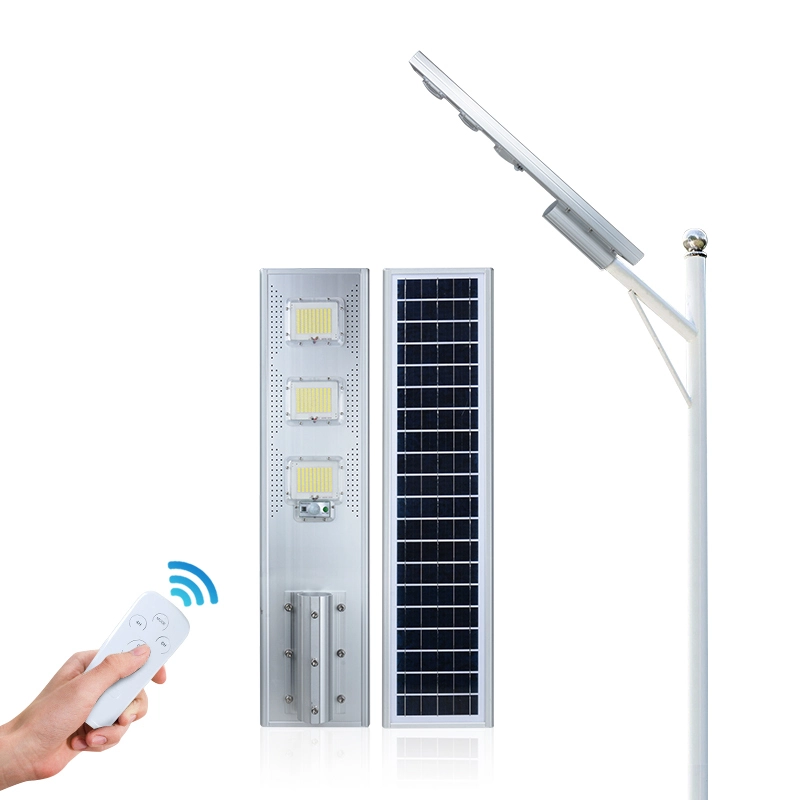 Ip65 outdoor waterproof pathway road lighting smd integrated 60w 120w 180w 240w all in one solar led street lamp 1