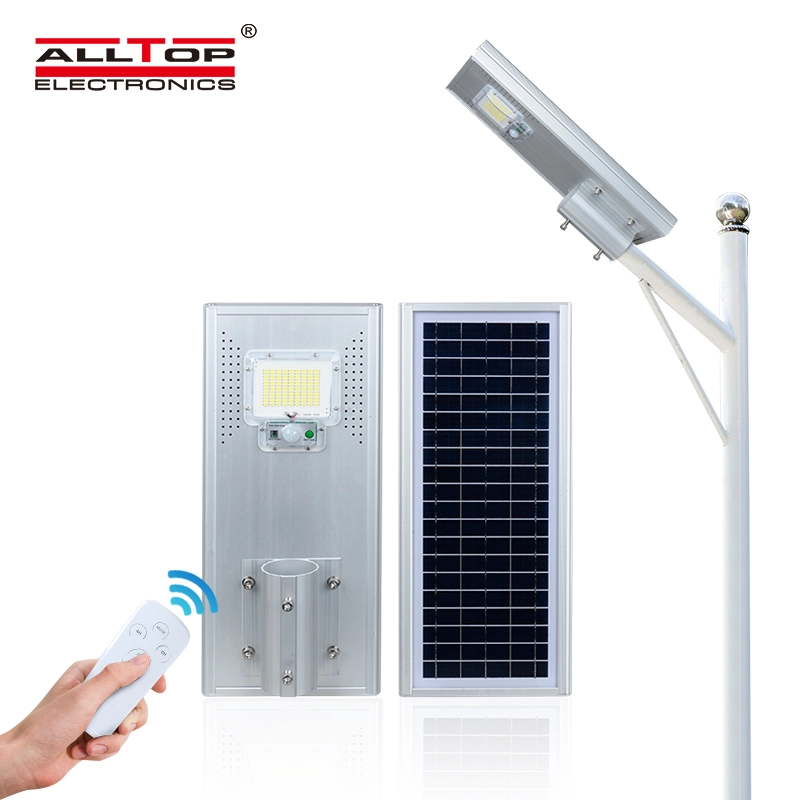 ALLTOP China outdoor IP65 infrared human induction 60watt 120watt 180watt all in one solar led street light 1