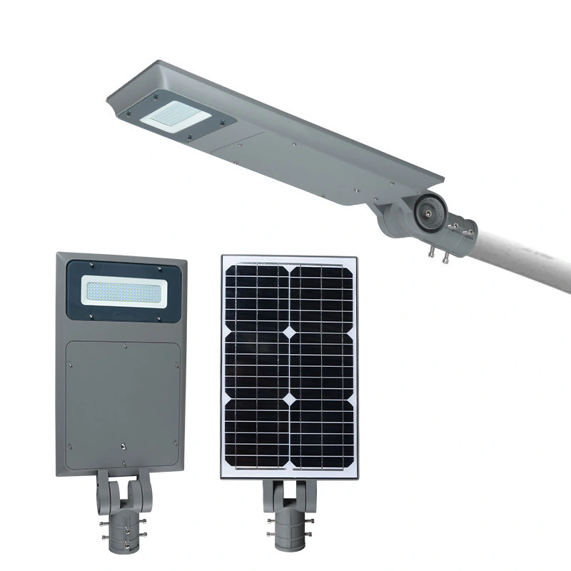 ALLTOP Solar power aluminum waterproof outdoor 40 50 watt all in one solar led street light 1