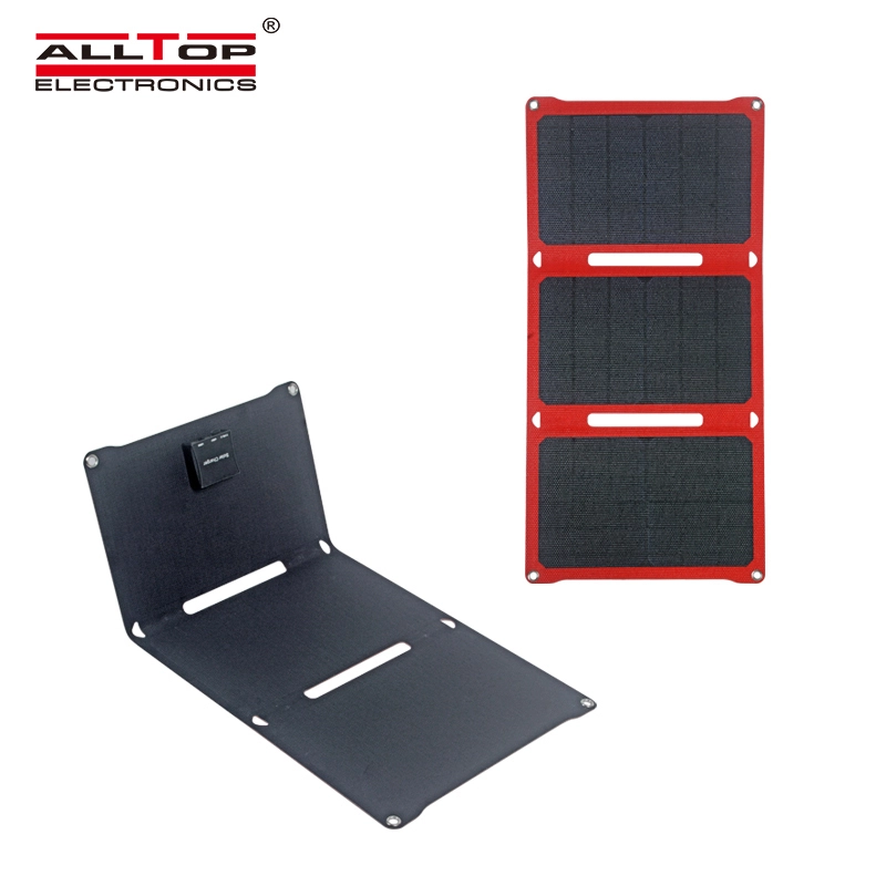 ALLTOP High efficient power generation solar panel aging resistance waterproof foldable solar panel 1