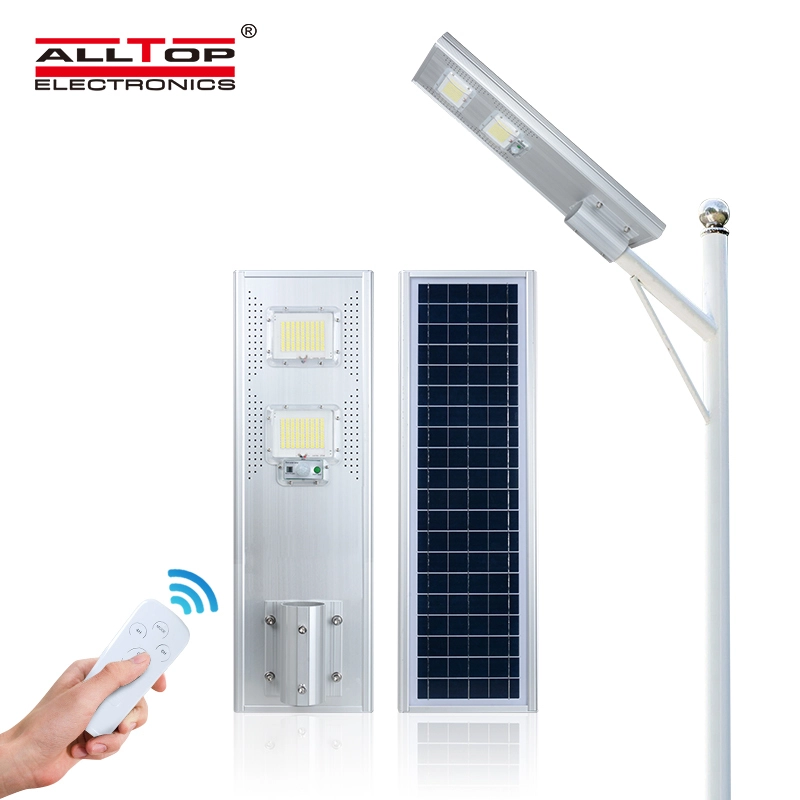 ALLTOP High quality brigelux smd waterproof 60w 80w 120w 180w integrated all in one solar led street light 1