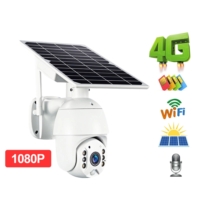 ALLTOP Solar cam 2MP wifi PIR with battery Waterproof two way audio solar 4G cctv camera 1