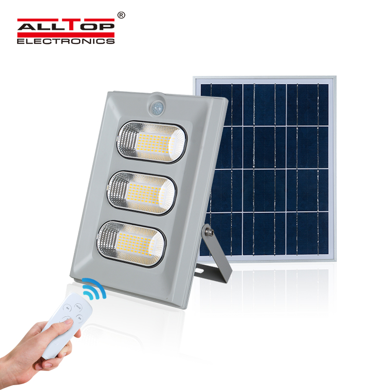 ALLTOP Energy saving waterproof ip65 outdoor lighting 50w 100w 150w led solar flood light price 1