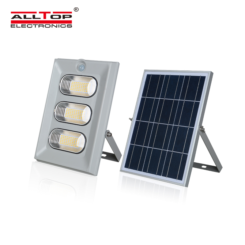 ALLTOP Energy saving waterproof ip65 outdoor lighting 50w 100w 150w led solar flood light price 3