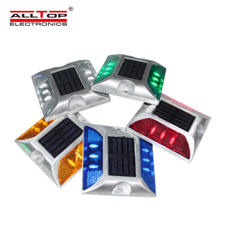 ALLTOP High lumens spike light outdoor waterproof lighting led reflector solar road stud 1