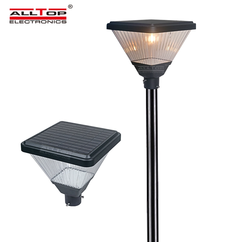 ALLTOP Hot sale park road lighting waterproof ip65 smd 20w led solar garden light 1