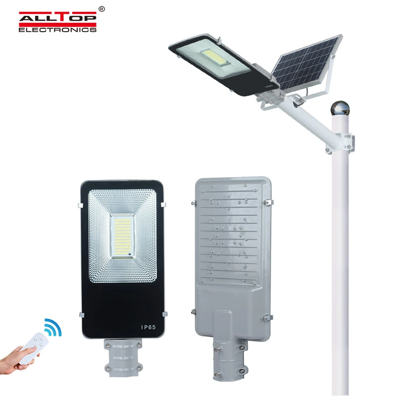ALLTOP Bridgelux smd waterproof outdoor lighting ip65 100w solar led street light 1