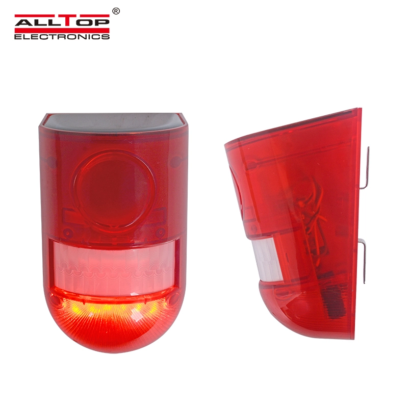 ALLTOP Security led light 365 days long work time motion sensor solar sensor security alarm light 1