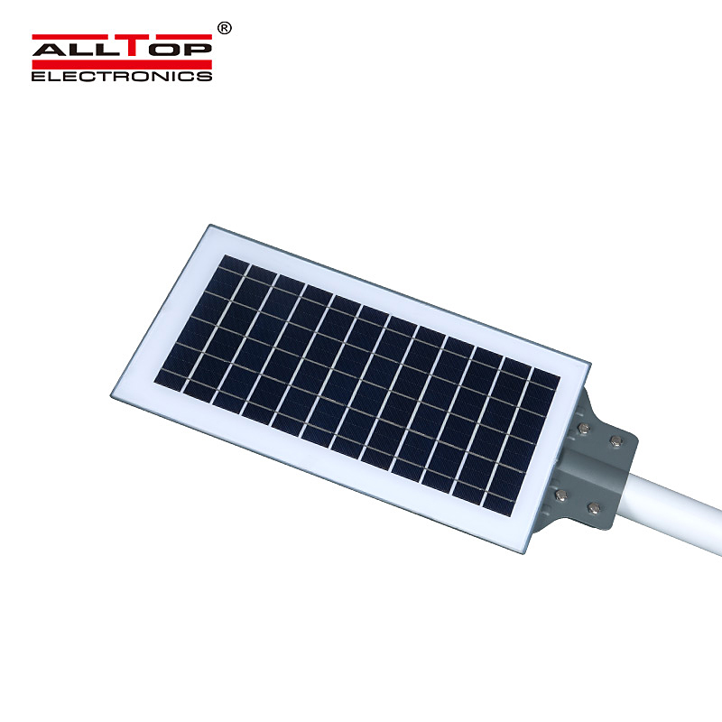 ALLTOP High quality ip65 outdoor waterproof 20w 40w 60w integrated all in one led solar streetlight 4