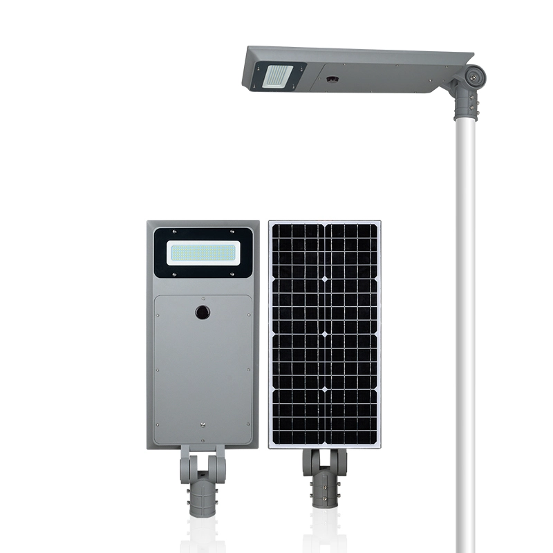 ALLTOP Aluminum housing solar charge IP65 40w 60w 100w all in one solar street lamp 1