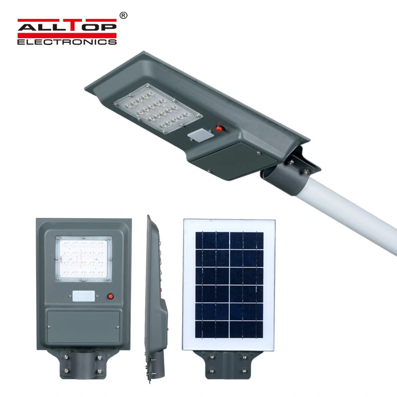 ALLTOP Factory price bangladesh ip65 waterproof 20 40 60 watt outdoor all in one solar led street light 1